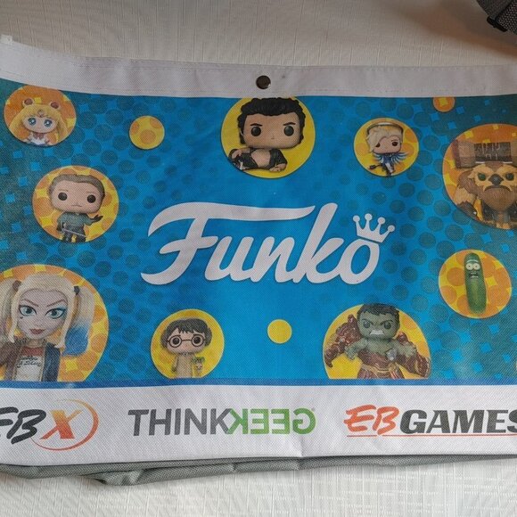 RETRO FUNKO POP EB GAME TOTE BAG LARGE Double sided MINECRAFT - Picture 2 of 4